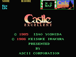 Castle Excellent Title Screen